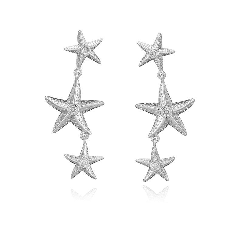 1 Gold Starfish Bracelet Copper Starfish Bracelet