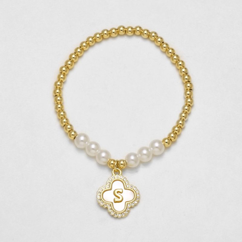 1a Copper Bracelet With Square Diamonds