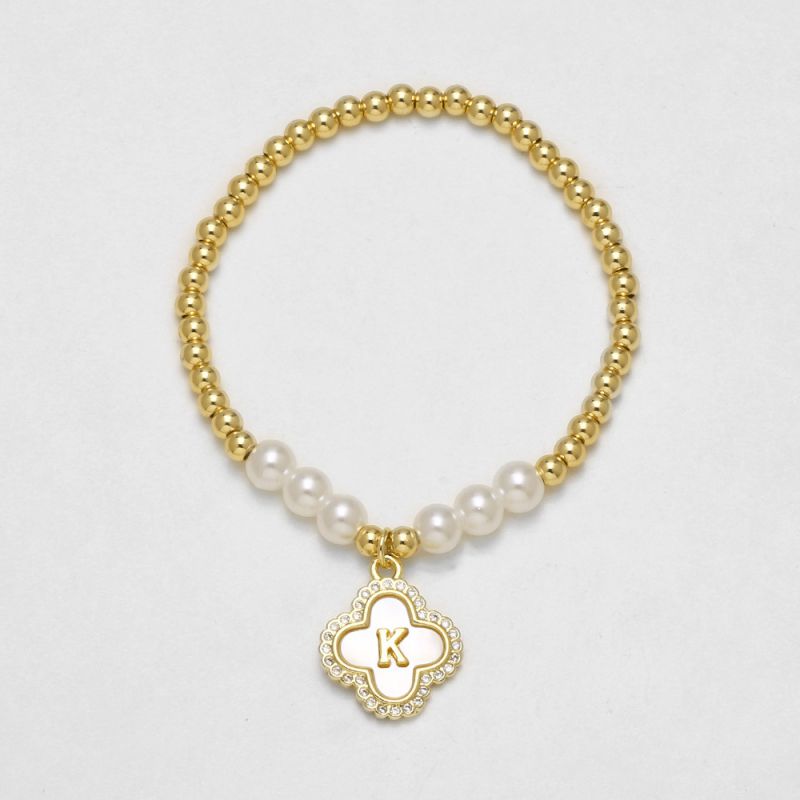 1a Copper Bracelet With Square Diamonds