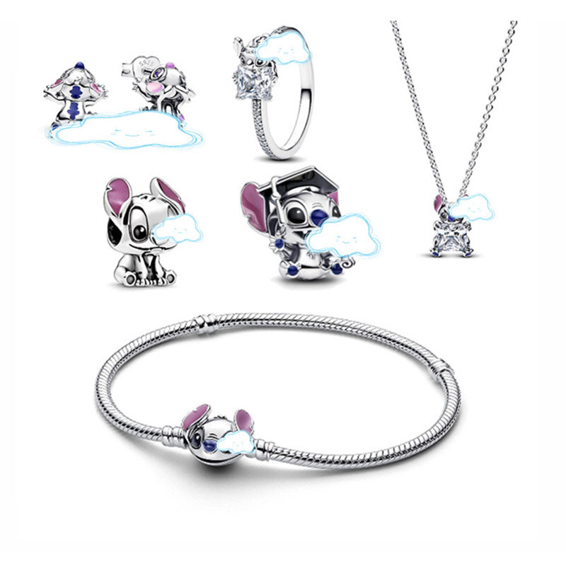 2-58mm Copper Geometric Cartoon Ring