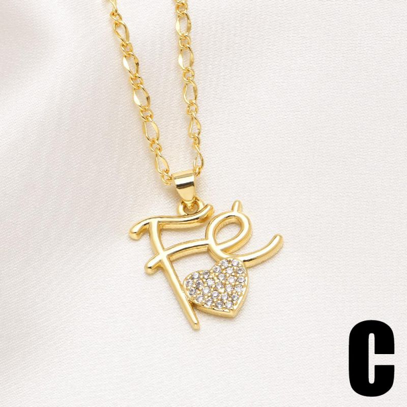 A Brass Cross Necklace