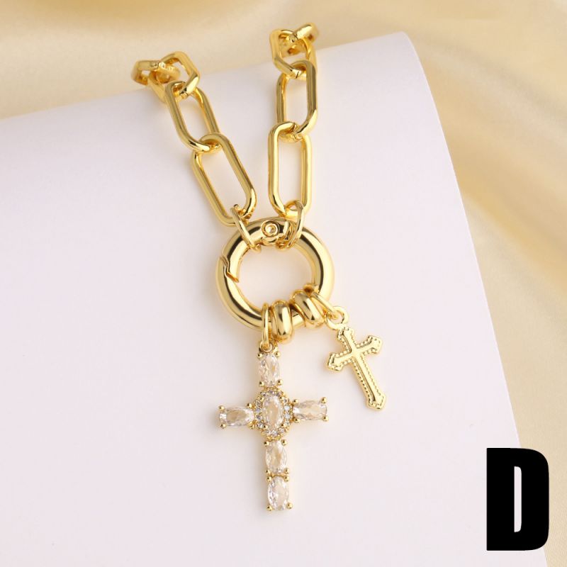 A Copper And Diamond Heart Necklace