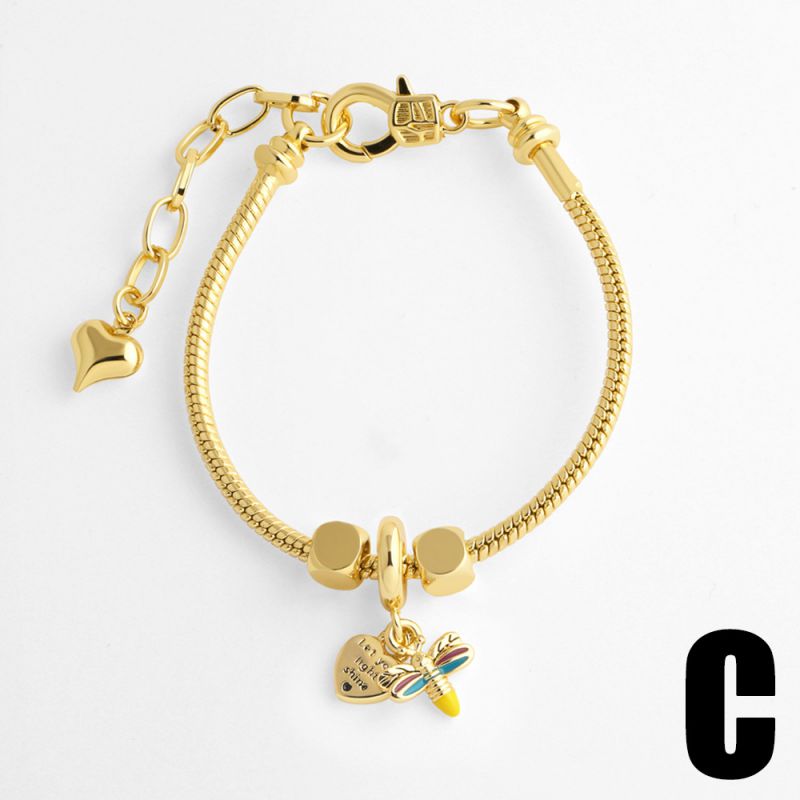 A Copper Heart Bracelet