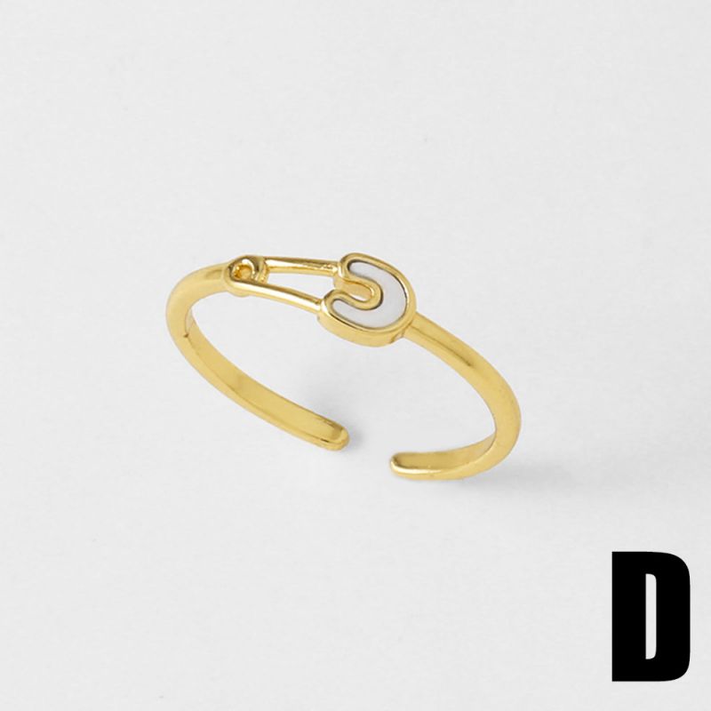 A Copper Round Ring With Diamonds