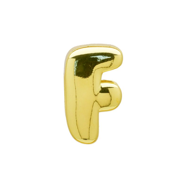 A (pendant Only) Diy Accessories For The 26 Letters Of The Alphabet With Gold-plated Finish