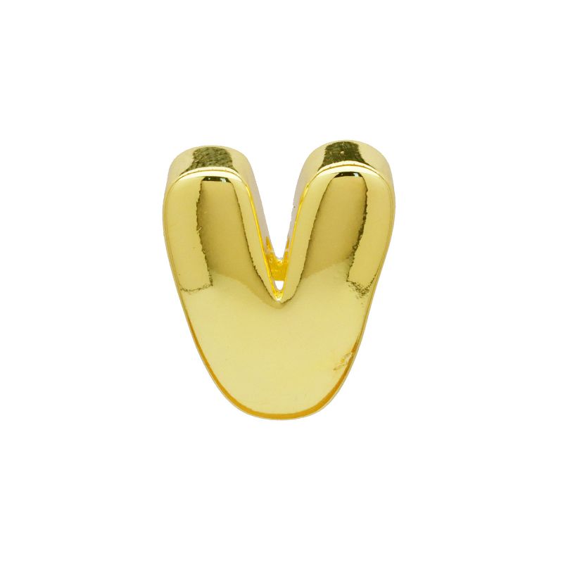 A (pendant Only) Diy Accessories For The 26 Letters Of The Alphabet With Gold-plated Finish