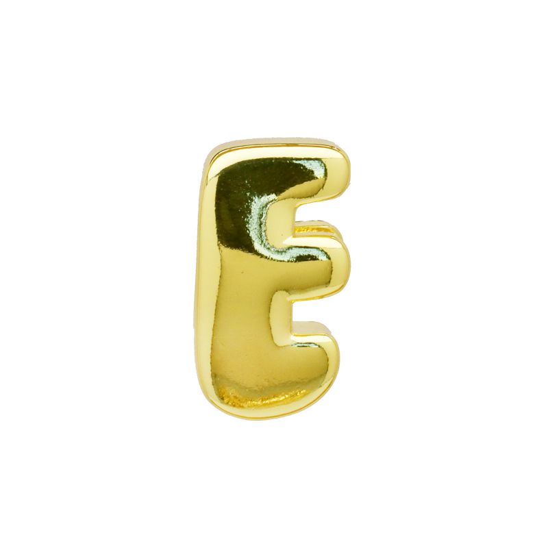 A (pendant Only) Diy Accessories For The 26 Letters Of The Alphabet With Gold-plated Finish