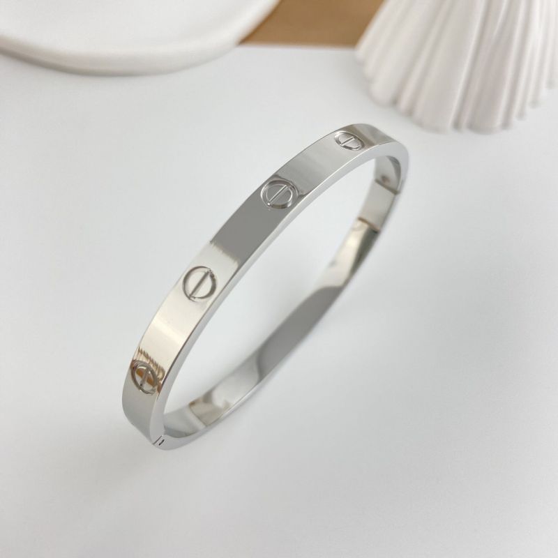 Fashion 69# Titanium Steel Round Bracelet