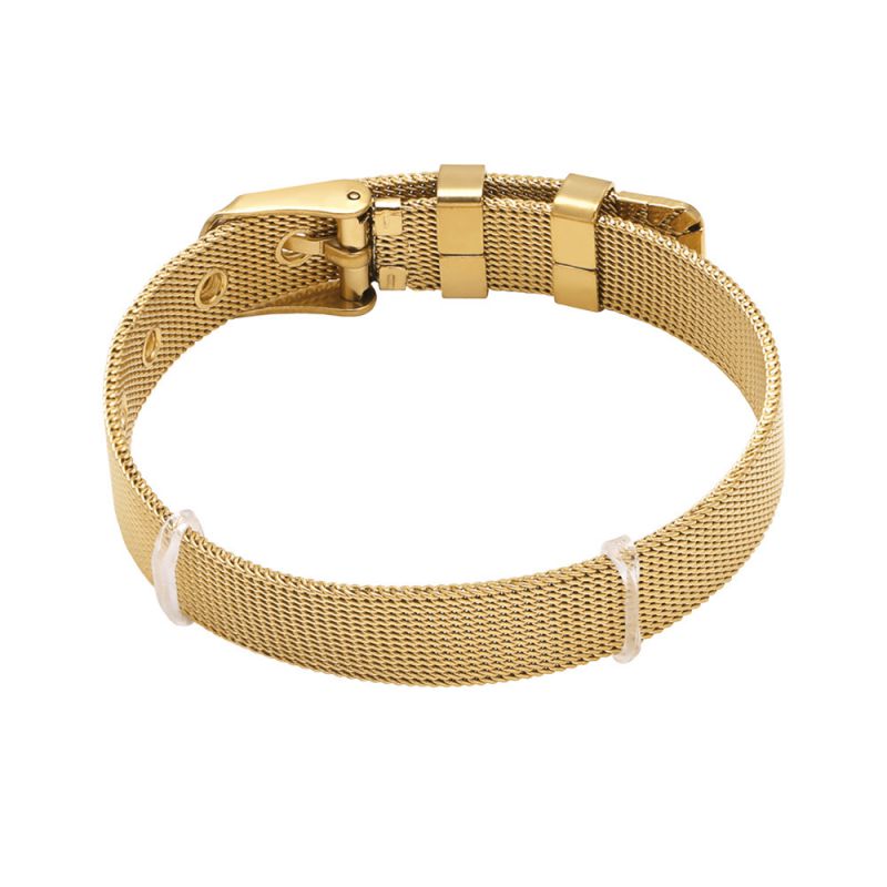 Gold Bracelet Gold-plated Copper Mesh Bracelet