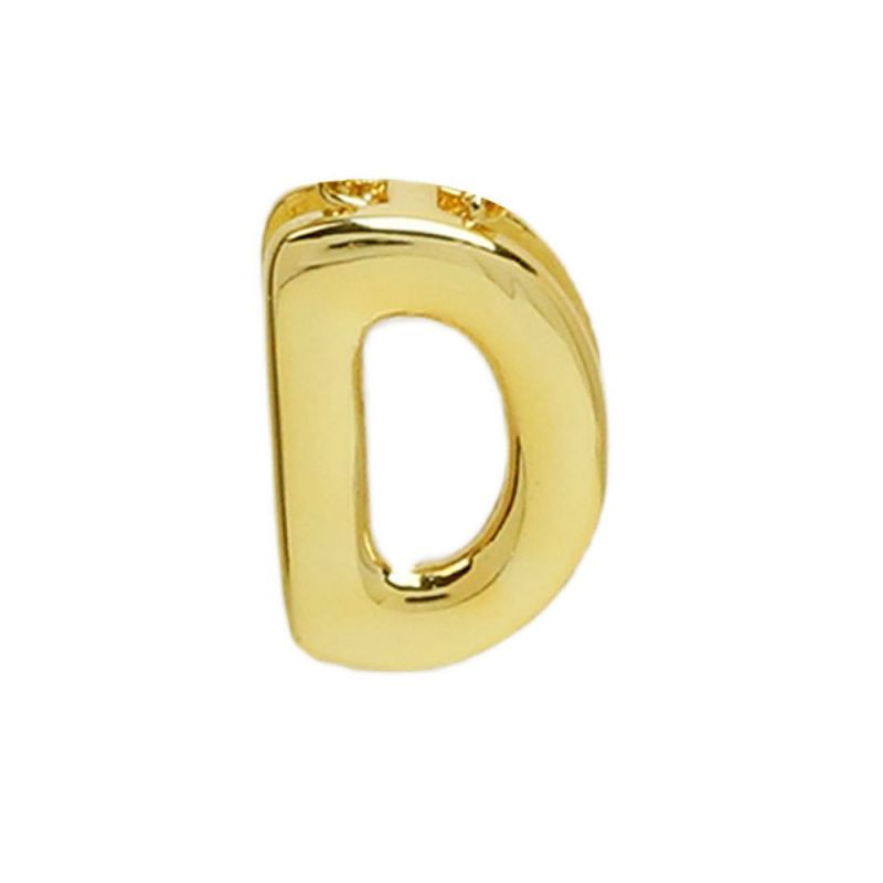 Box Chain Gold Copper 26 letter pendant (without chain)