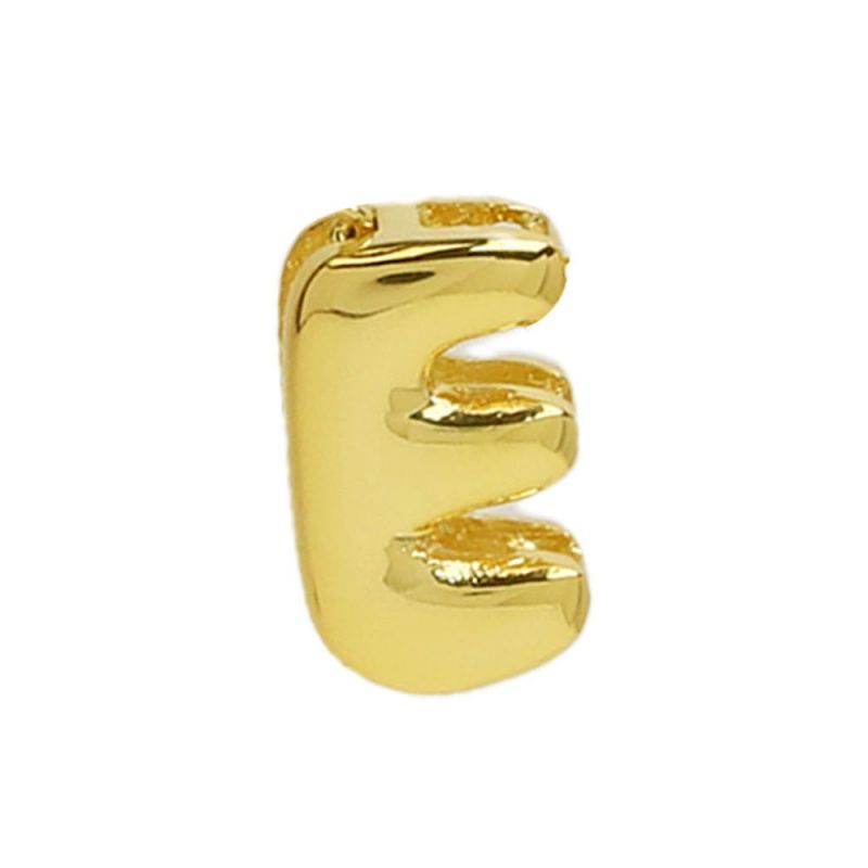 Box Chain Gold Copper 26 letter pendant (without chain)