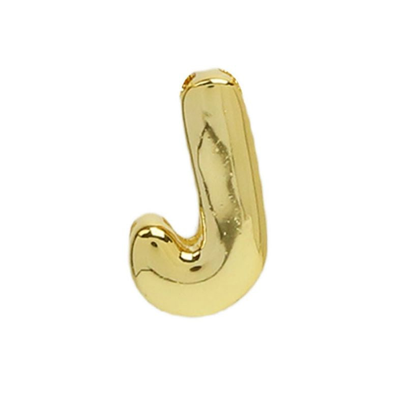 Box Chain Gold Copper 26 letter pendant (without chain)