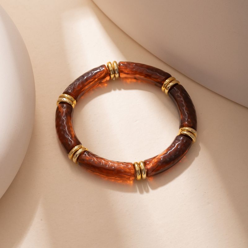 Bracelet 1# Acrylic Round Bracelet