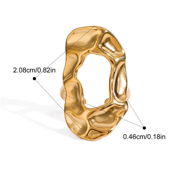 Ring 1# Stainless Steel Hollow Ring
