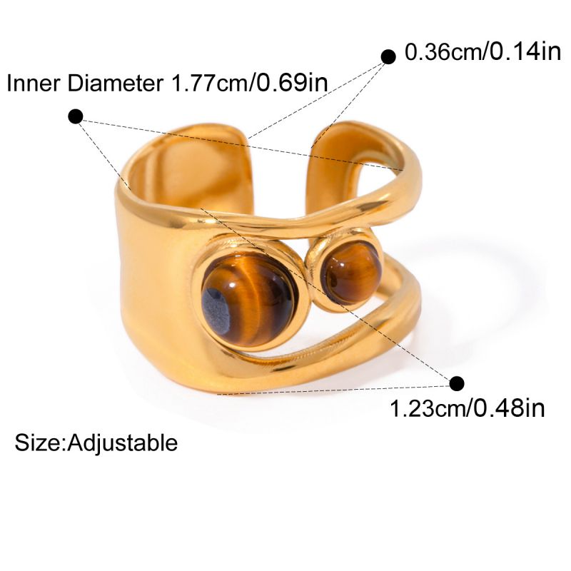 Ring 1# Stainless Steel Hollow Ring