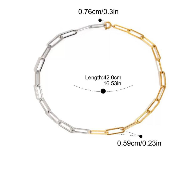 Bracelet Stainless Steel Paperclip Bracelet