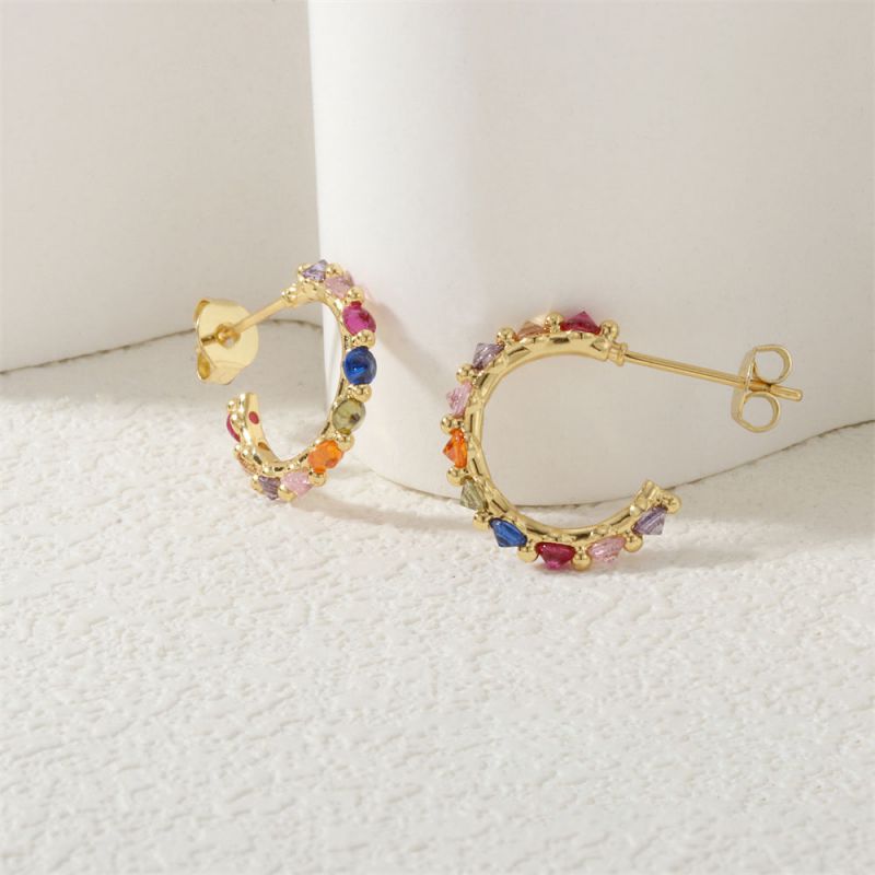 Ring Copper Round Diamond Ring