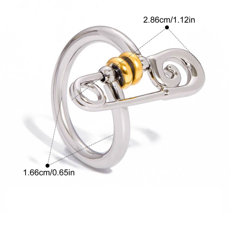 Ps-8 Stainless Steel Paperclip Ring