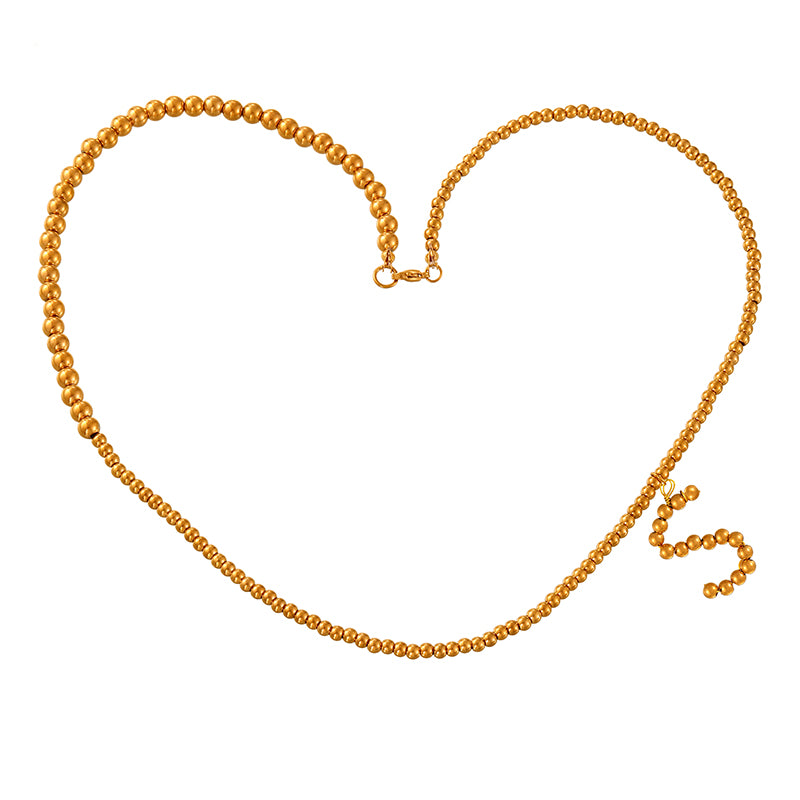 Red Alloy Bull Head Fabric Print Necklace