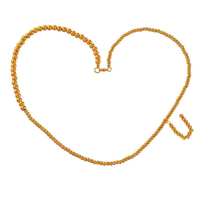 Red Alloy Bull Head Fabric Print Necklace