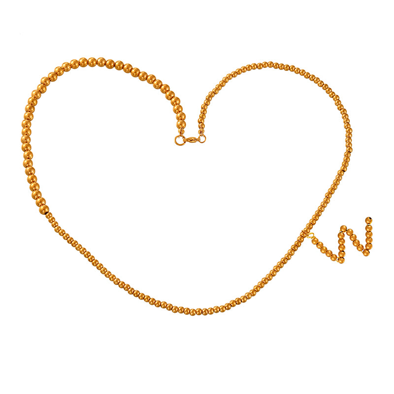 Red Alloy Bull Head Fabric Print Necklace