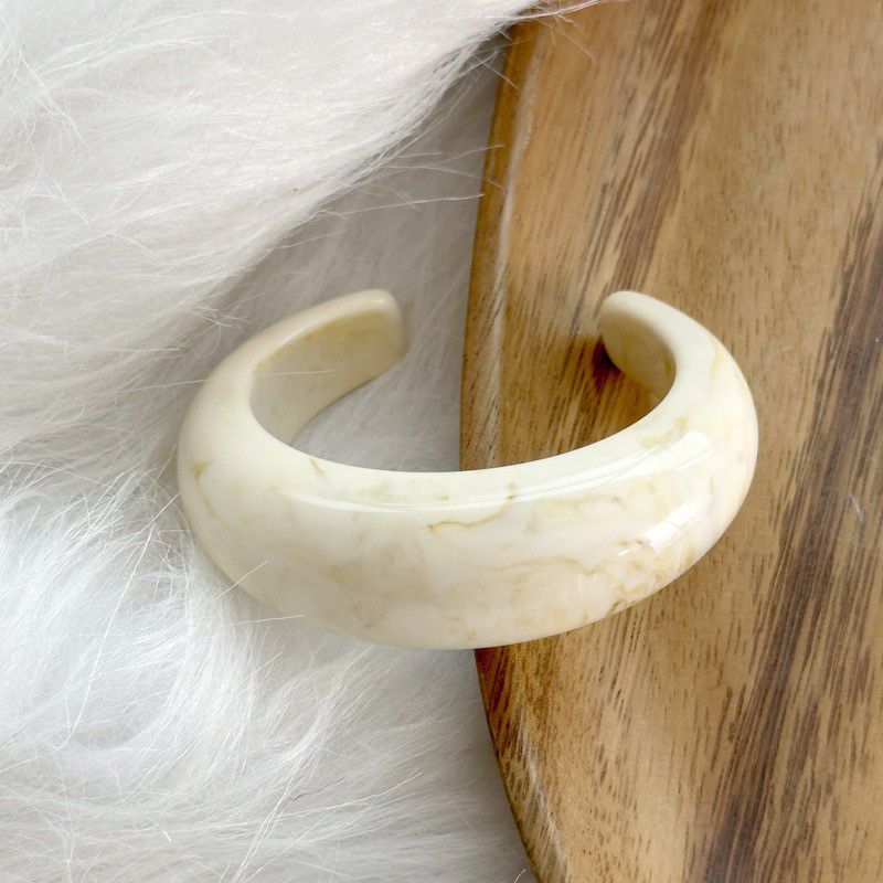 Brown Resin Irregular Bracelet