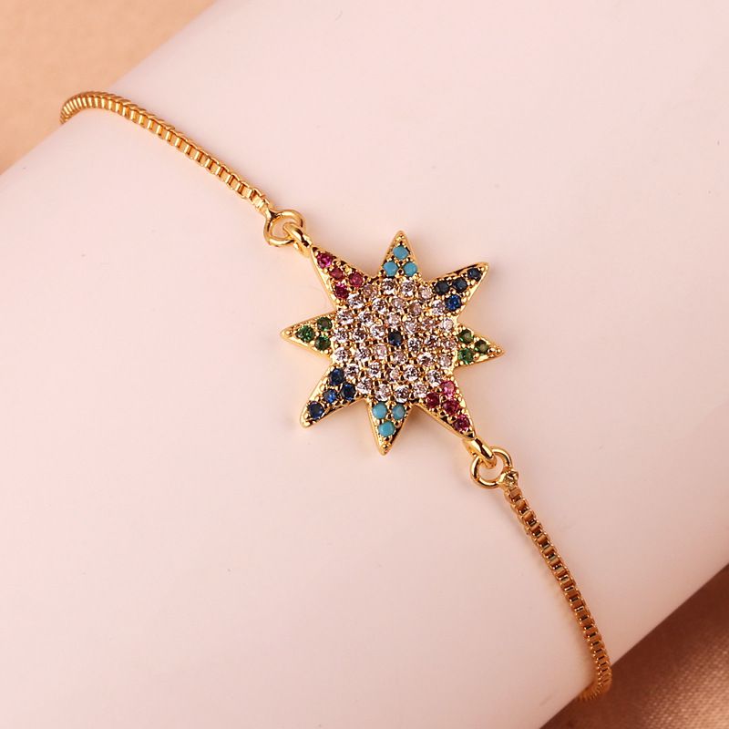 Style 1 Copper Diamond Star Bracelet