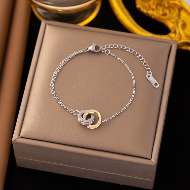 Gold Starfish Shell Bracelet Titanium Steel Starfish Shell Bracelet