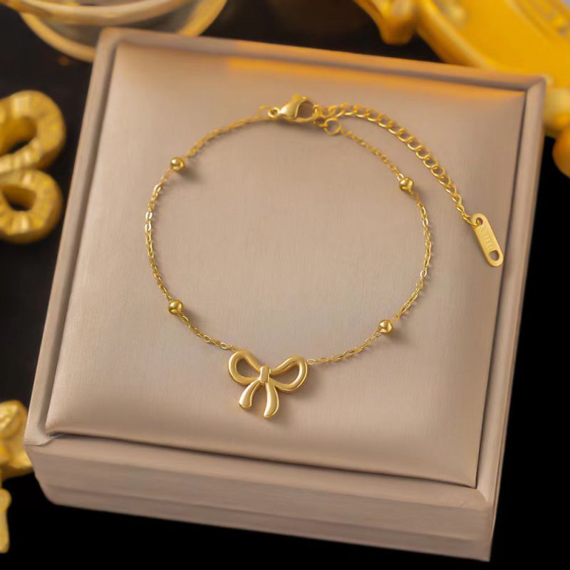 Gold Starfish Shell Bracelet Titanium Steel Starfish Shell Bracelet