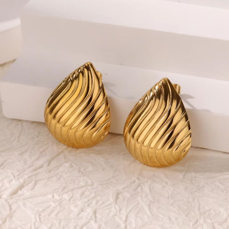 Sun Stainless Steel Sun Earrings