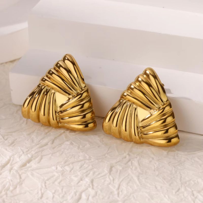 Sun Stainless Steel Sun Earrings