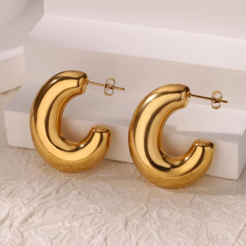 Sun Stainless Steel Sun Earrings