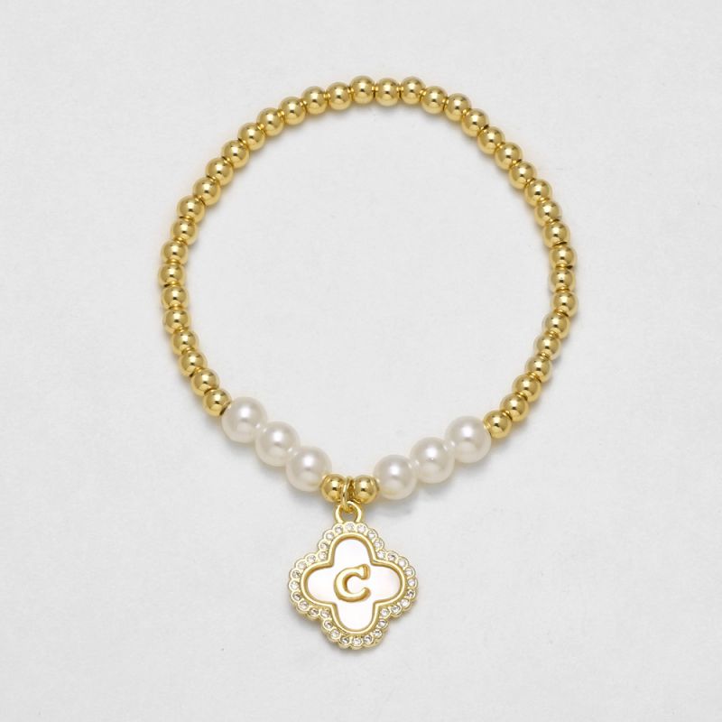 1a Copper Bracelet With Square Diamonds