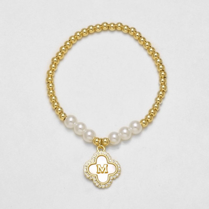 1a Copper Bracelet With Square Diamonds