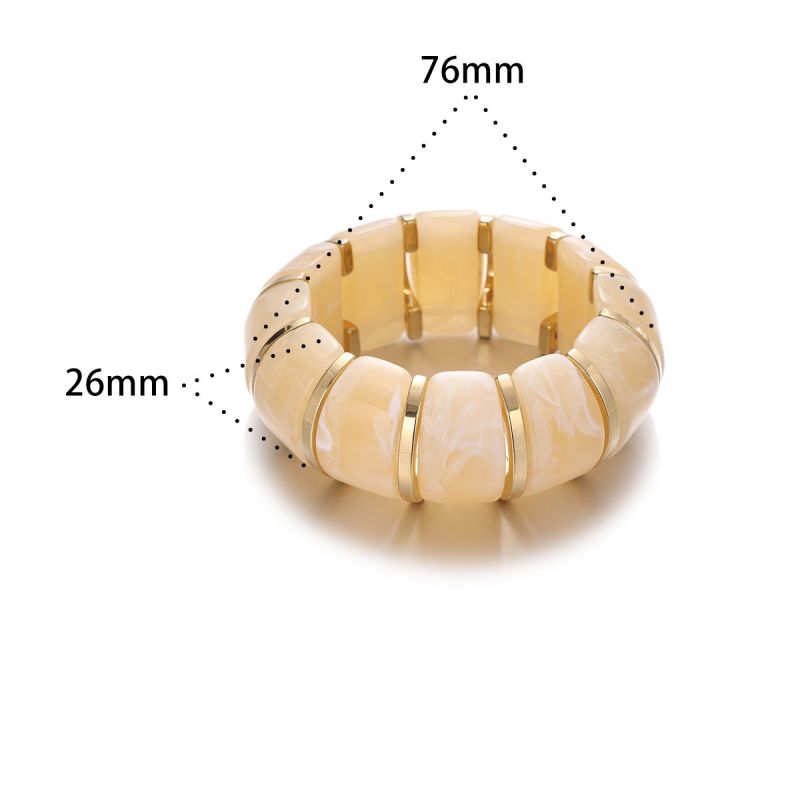 Bracelet 1# Stainless Steel Bamboo Bracelet