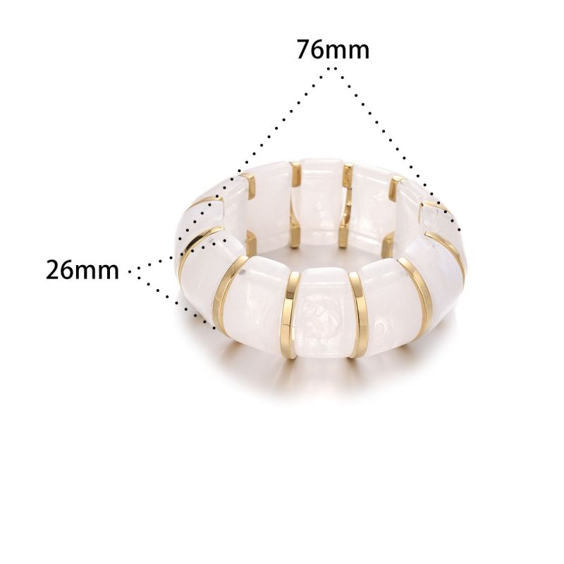 Bracelet 1# Stainless Steel Bamboo Bracelet