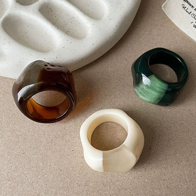 1# Resin Irregular Ring