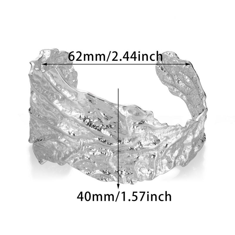 Bracelet 1# Stainless Steel Irregular Bracelet