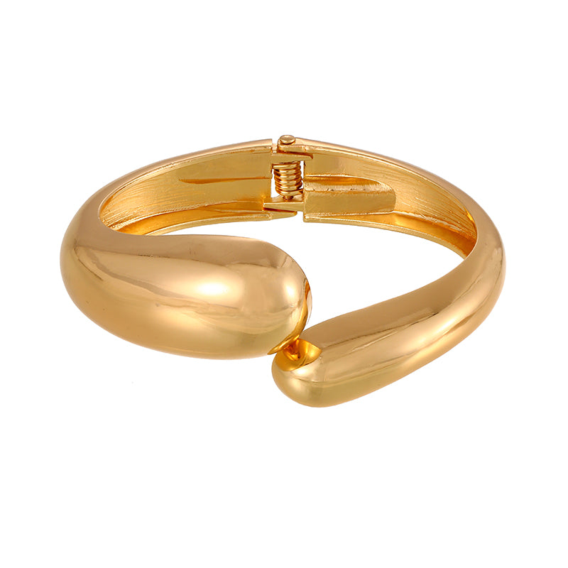 Gold 1 Alloy Irregular Open Bracelet