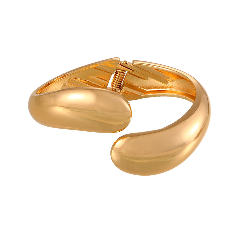 Gold 1 Alloy Irregular Open Bracelet