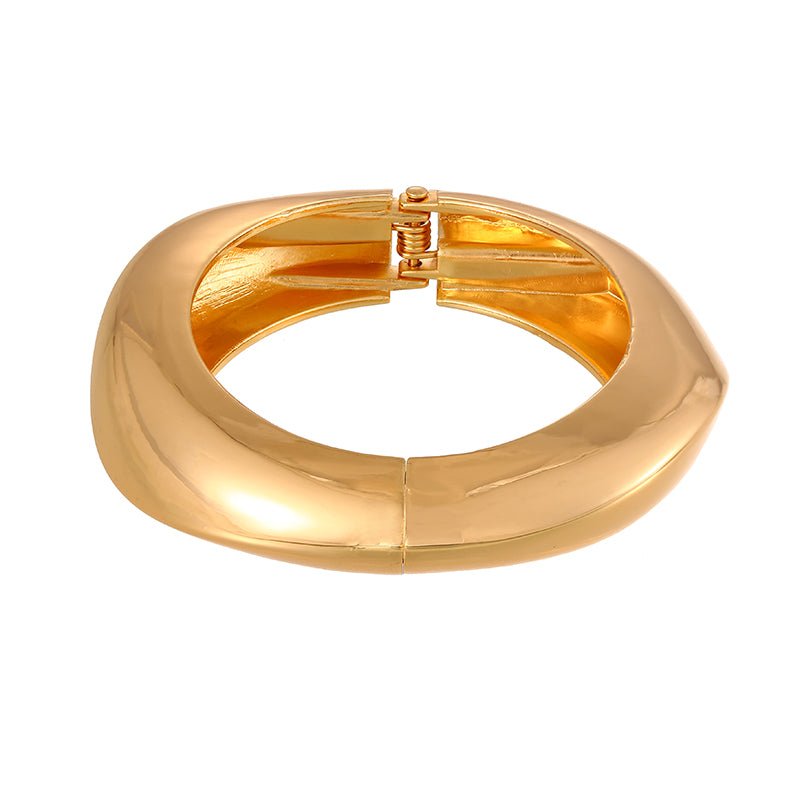 Gold 1 Alloy Irregular Open Bracelet