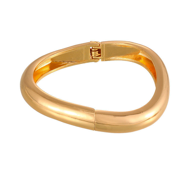Gold 1 Alloy Irregular Open Bracelet