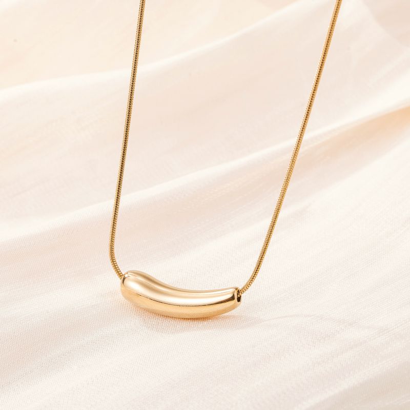 Silver Stainless Steel Star Necklace