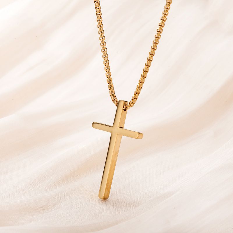 Necklace #2 Stainless Steel Cross Necklace