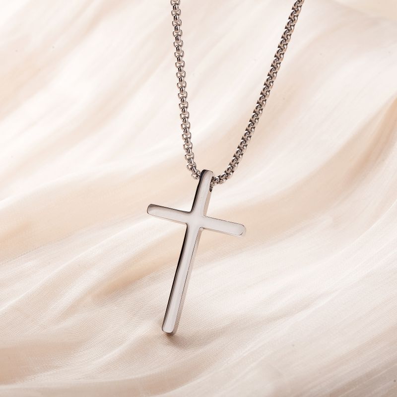 Necklace #2 Stainless Steel Cross Necklace