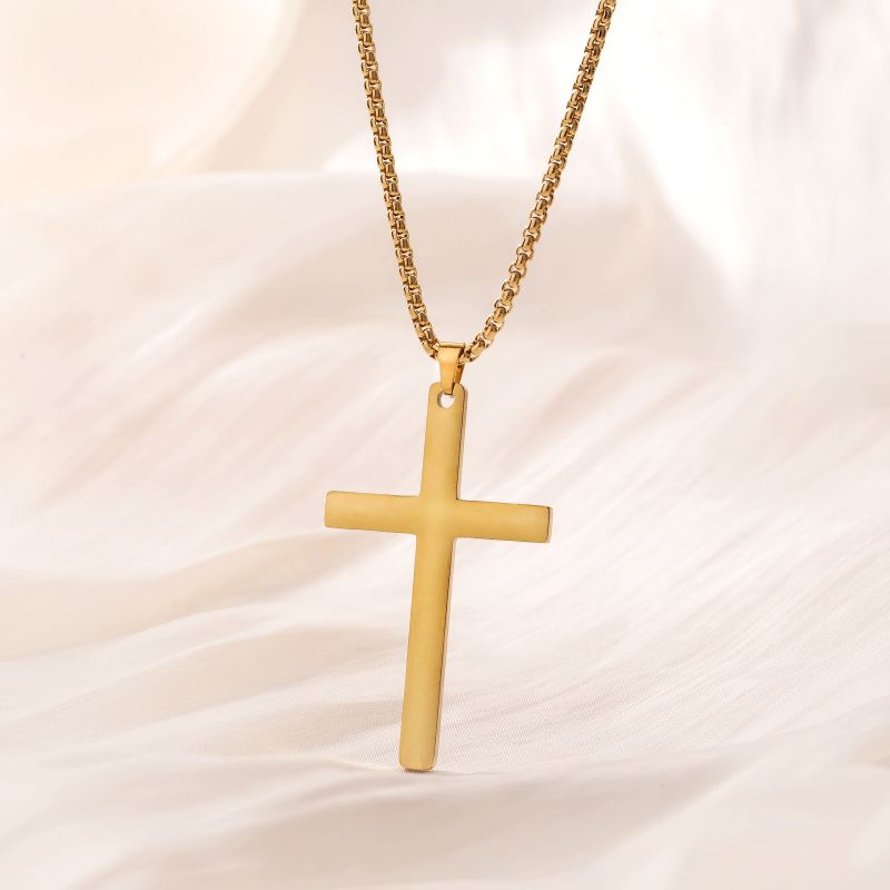 Necklace #2 Stainless Steel Cross Necklace
