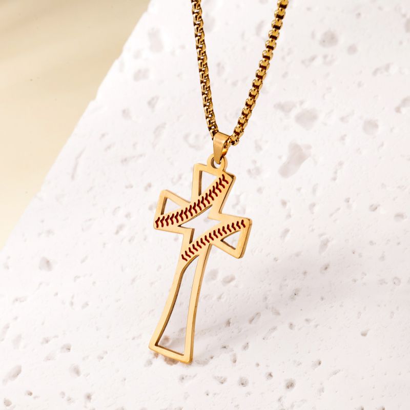 Necklace #2 Stainless Steel Cross Necklace