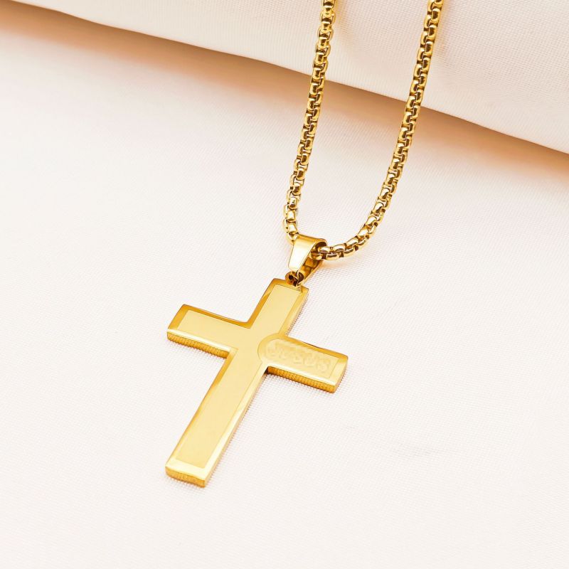 Necklace #2 Stainless Steel Cross Necklace