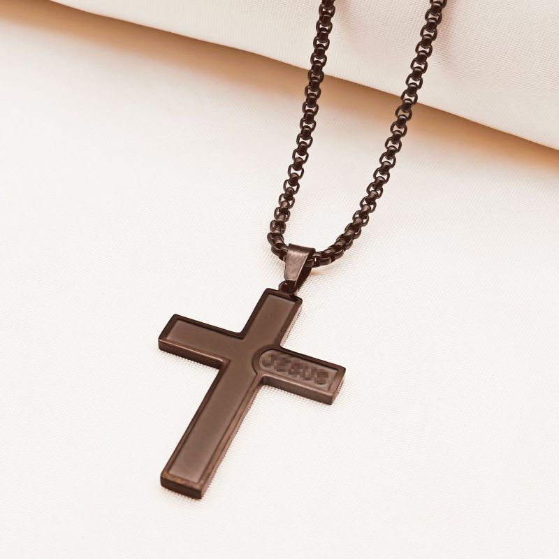 Necklace #2 Stainless Steel Cross Necklace