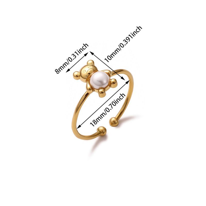 Ring #1 304 Stainless Steel Flower Ring